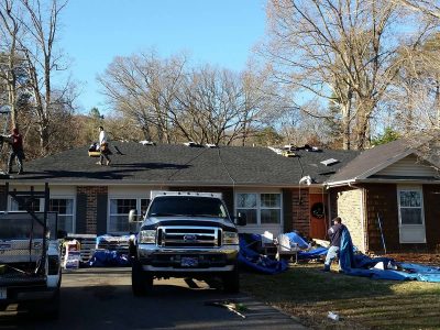 Before Roof Shingles Replacement